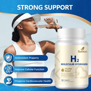 Oem nhãn hiệu riêng 120 máy tính bảng H2 phân tử nguyên tố magiê Hydrogen chất chống oxy hóa số lượng lớn máy tính bảng cho nước uống bán buôn - Product Image 3