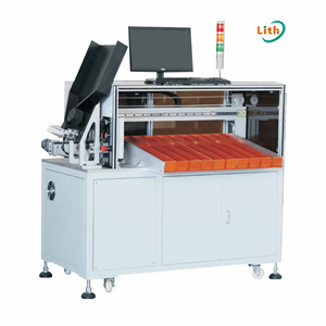 Máquina clasificadora automática de celdas cilíndricas AA 18650 21700 de 10 canales para selector de resistencia interna de batería de litio - Product Image 1