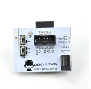 EMMC ISP Board per RT809H programmatore EMMC adattatore DC 5-15V lettura veloce scrittura velocità di programmazione Tablet - Product Image 1