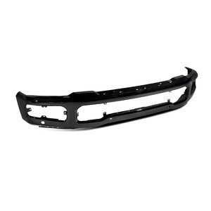 ブラックスチールフロントバンパーフェイスバーフォードF250 F350 2023-2025 W/フォグW/センサーホールFO1002474 PC3Z17757GA - Product Image 3