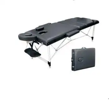 Hot Verkoop Draagbare 3 Sectie Massagetafel Spa Lash Bed Therapie Bed Met Afneembare Hoofdsteun