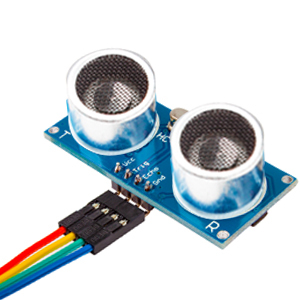 Modulo ultrasonico sensore HC-SR04 distanza con staffa di montaggio con supporto in vendita - Product Image 4