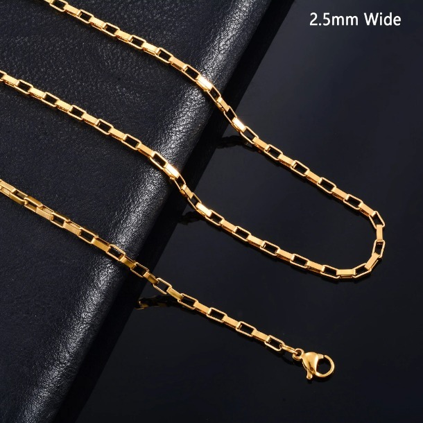 Oro de 2.5mm de ancho
