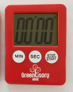 2024 grande schermo Lcd da cucina timer buono per la promozione pubblicità conto alla rovescia count up timer digitale con magnete - Product Image 3