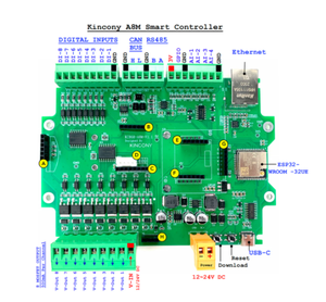 KC868-A8M ESP32 Wifi RS232 USB Ethernet Relay Module ADC DAC RF 433M <strong>Temperature</strong> <strong>Arduino</strong> IDE for Esp32 Relay Module MQTT