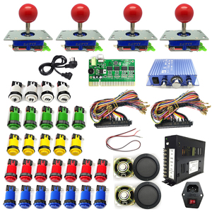<strong>Arcade</strong> DX BOX US Button Zippy Joystick Quad JAMMA Adapter Kit <strong>Arcade</strong> Console Kit - Product Image 1