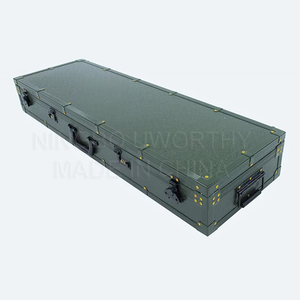 Trung Quốc Nhà sản xuất bán buôn nhà máy giá tốt trực tiếp cứng nhôm Tactical Guitar Gun lưu trữ thực hiện hiển thị trường hợp chuyến bay - Product Image 3