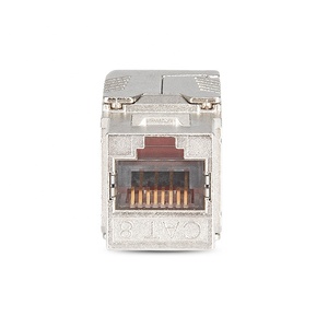 Linkwylan GHMT Certificated 40G 2000MHz Cat8 Keystone Module RJ45 Cat8 Connector Face Plate <strong>Patch</strong> <strong>Panel</strong> Telecom Parts - Product Image 4
