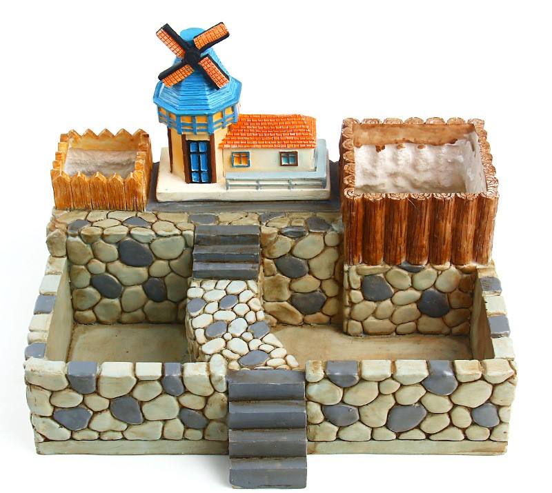 Rotterdam molino de viento casa creativa maceta