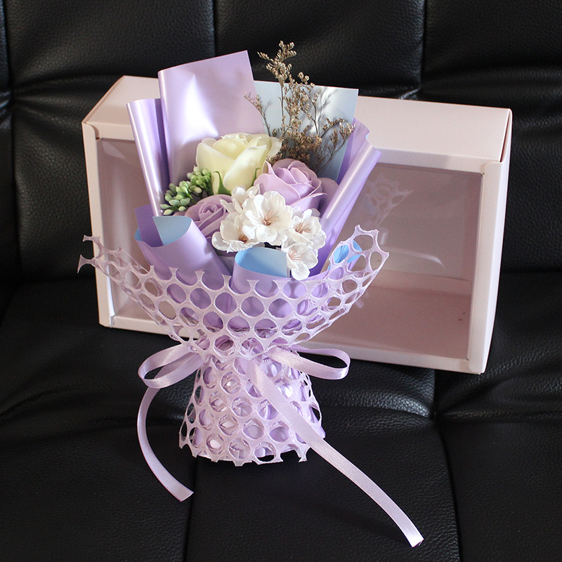 Jardinière fleur de cerisier violet