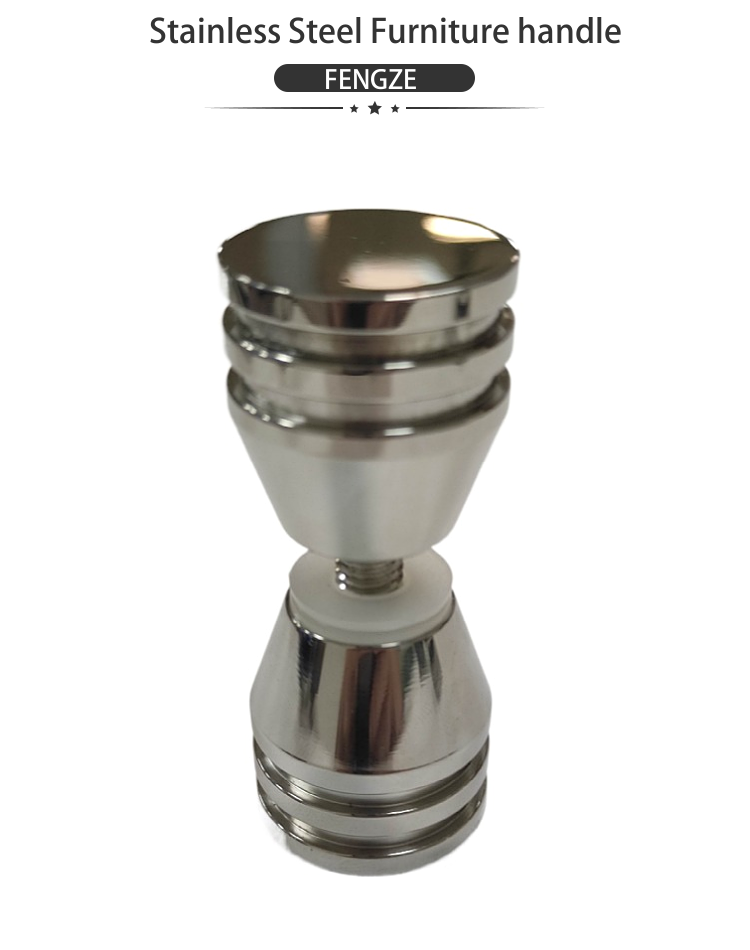 High Quality Suppliers Stainless Steel Furniture  Handle Antique Wooden Glass Door Handle made from Manufacturer