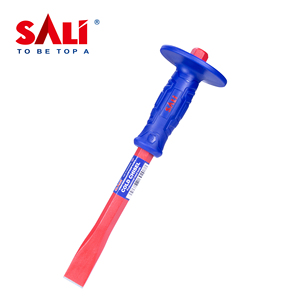 SALI 250*16mm Flat Point Stone <strong>Masonry</strong> Cold <strong>Chisel</strong> with Protect Rubber Handle - Product Image 3