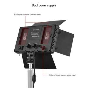 Selfie Light Video Lamp Photography Panel Light With 1.6m Tripod for Live Streaming Vlog Makeup <strong>Led</strong> Fill Lights - Product Image 6