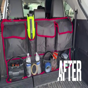 Factory Custom Large Space Suv Rear Seat Storage Bag, Oxford Cloth, Storage Mesh Bag, <strong>Trunk</strong>, Toolbox, Organizer - Product Image 5