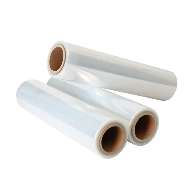 Industriële Transparante Plastic Stretch Wrap Film Roll Wrapper