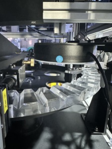 Automatische Hochgeschwindigkeits-Kamera-Vision-Inspektions maschine zur Kennzeichnung der Qualitäts kontrolle - Product Image 4