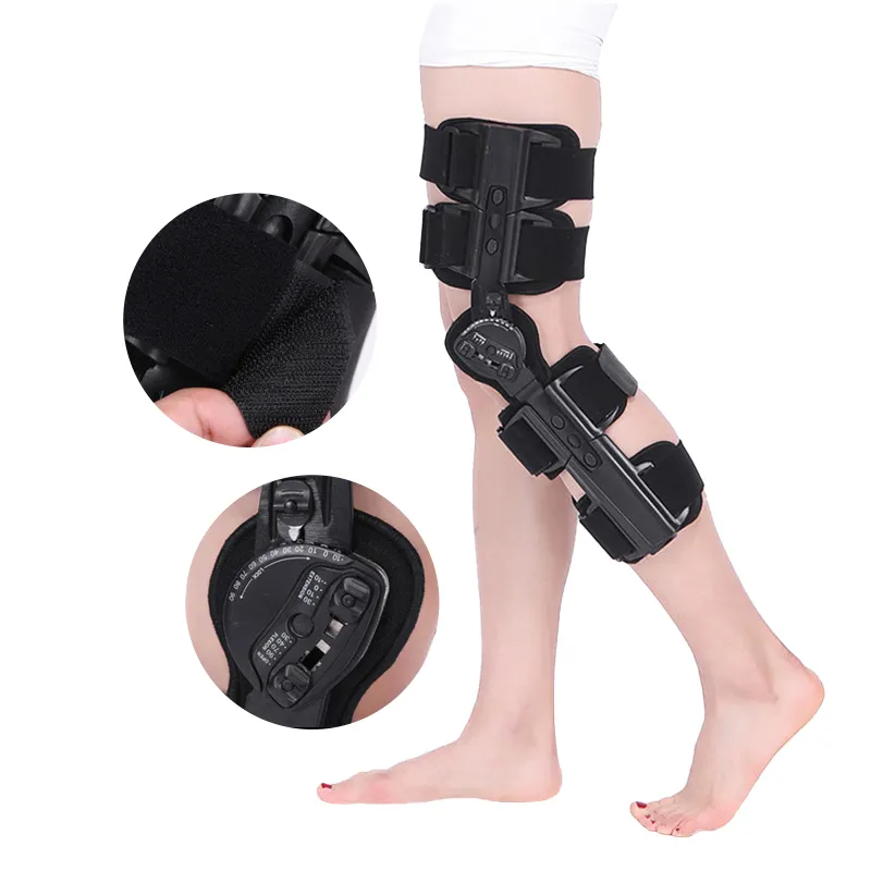 Brace imobilizador articulado para joelho, articulação de articulação, articulação de articulação, articulação de articulação, articulação de articulação, articulação de joelho, osteoartrite, OA