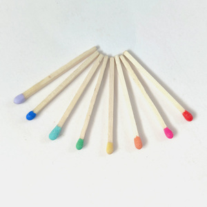 Custom <strong>Matches</strong> Colored Bulk <strong>Matches</strong> With Striker Stick Wooden Rainbow Matchsticks Long Colorful <strong>Matches</strong> - Product Image 6