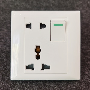 PL Home <strong>Use</strong> <strong>Electrical</strong> <strong>Socket</strong> <strong>Switch</strong> 2 Gang 1 Way High Quality Light Touch <strong>Switch</strong> Factory Price Cambodia Standard <strong>Switch</strong> <strong>Socket</strong> - Product Image 2