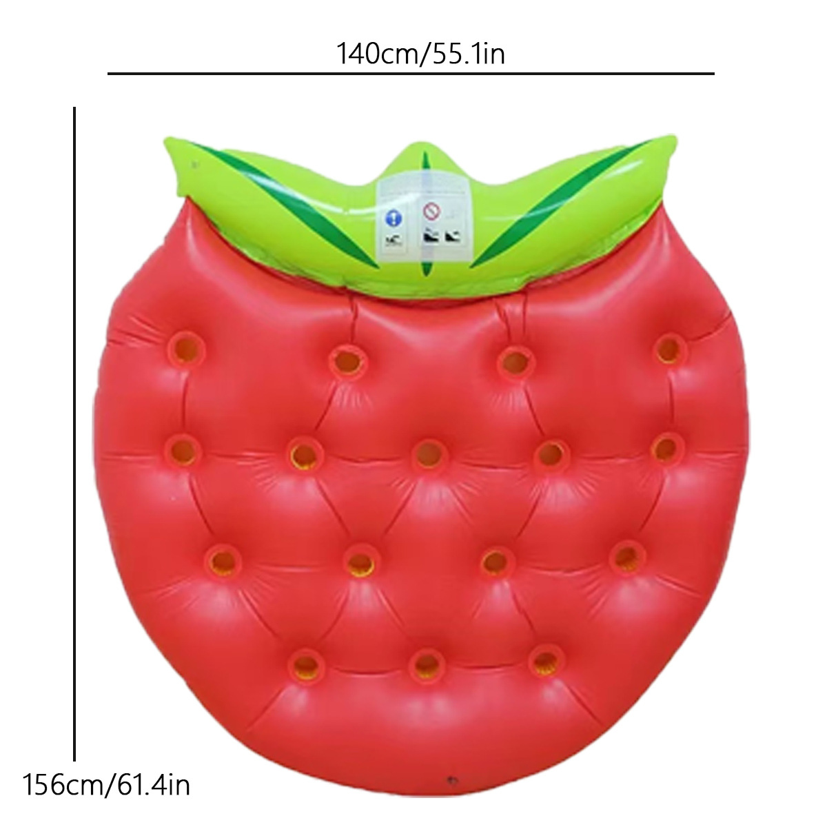 Rangée flottante trou de fraise-156140cm-193119cm