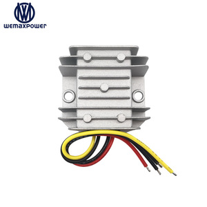 WEMAXPOWER salida de voltaje estable paso arriba abajo 2amp DC/24V DC 12V a 24V 48W Buck Boost convertidor 2a regulador de voltaje 24vdc
