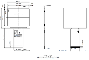 3,5 Zoll 320 × 240 Auflösungs-Lcd-Modul TFT-Touchscreen mit hoher Qualität mit CTP - Product Image 2