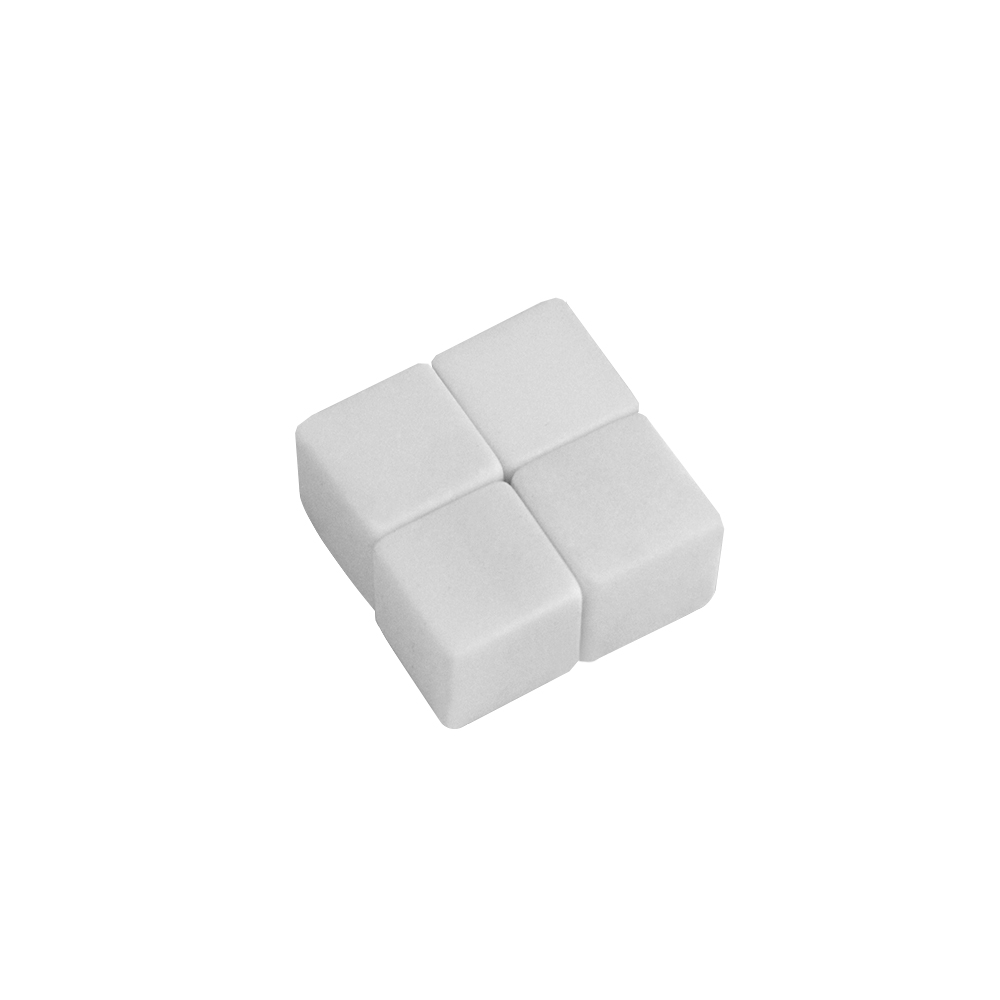 Blanco - 4 piezas Piedra de mármol para whisky