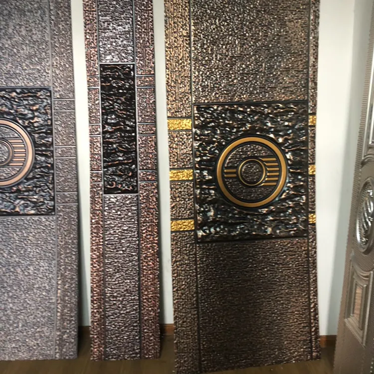 ABYAT工場販売エンボス鋼金属ドアスキンカラーコーティング亜鉛メッキ鋼板