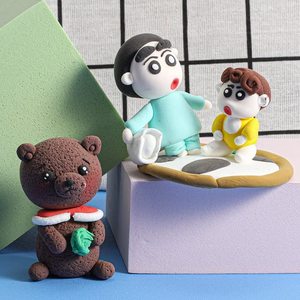 ソフトポリマーエアドライモデリング粘土工芸品キットセット50色エアドライ超軽量粘土 - Product Image 6