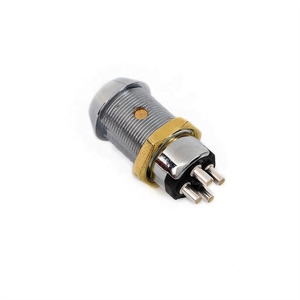 Jk209 Hoge Veiligheid Aan Uit Schakelaars Automatische Deur Toegangscontrole Sleutelschakelaar Slot Met 3 Positie Ingangsspanning 24vdc - Product Image 4