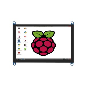 LCD-Display Kapazitiver Touch-Monitor 7 Zoll 1024*600 Ips-Panel LCD-Touchscreen-Display für Raspberry Pi 3/4 Modell B.