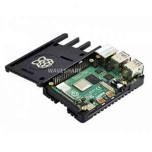 Caja de aleación de aluminio ligera para Raspberry Pi 4 CNC Procesamiento ultrafino firme - Product Image 6