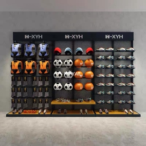 Tùy chỉnh cửa hàng thể thao thiết kế nội thất quần áo hiển thị tủ trang trí cho cửa hàng giày thể thao - Product Image 5