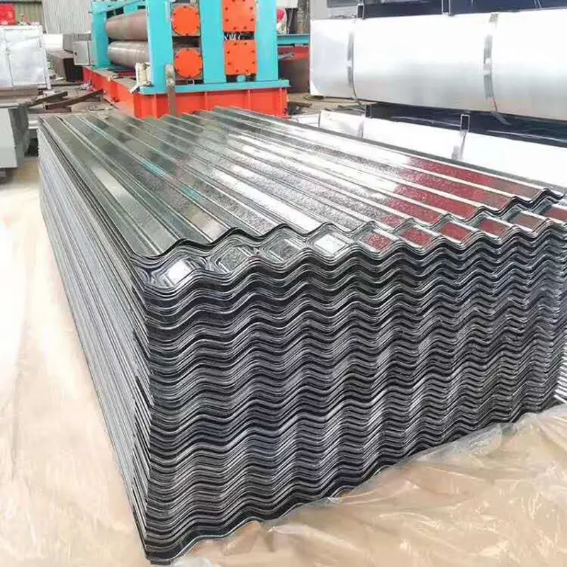 鋼板ASTM AISIレギュラースパンコール亜鉛GI屋根板段ボール亜鉛メッキ