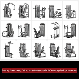Glutes bacaklar sırt göğüs kolları eğitimi için ticari çelik pim yüklü Selectorized Step-Up makinesi - Product Image 4