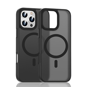 Manyetik darbeye dayanıklı telefon kılıfı Ultra ince mat TPU PC kapak iPhone 11-17 Pro Max serisi anti-çizik prim koruma - Product Image 6