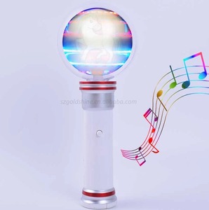 Multi-Colored LED Electronic <strong>Magic</strong> <strong>Wand</strong> with Light Sound Handheld Coin Spinning <strong>Wand</strong> Halloween Christmas New Year Festivities - Product Image 1