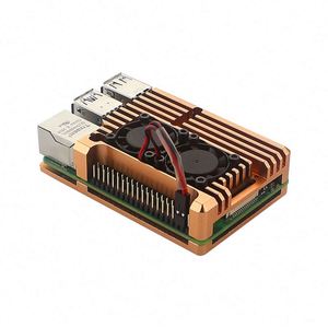 Caja de aluminio y metal con doble ventilador para Raspberry Pi 4 Modelo B - Product Image 4