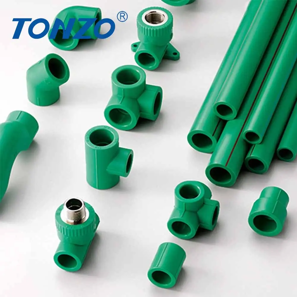 Tutte le dimensioni della germania tubo Standard Design in polipropilene Ppr idraulico tubo dell'acqua calda e fredda raccordi Pprc tubo di plastica