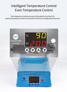 Sunshine S-918F Edge Screen <strong>Inframe</strong> Separating Universal LCD Separator 360Degree Rotating Plate for OCA Cleaning Remover Machine - Product Image 6