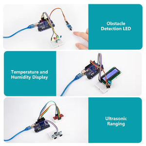 Modulo sensore Starter Kit per Arduino Set R3 0.96 più recente Display LCD OLED 1602 con Tutorial per Arduino uno