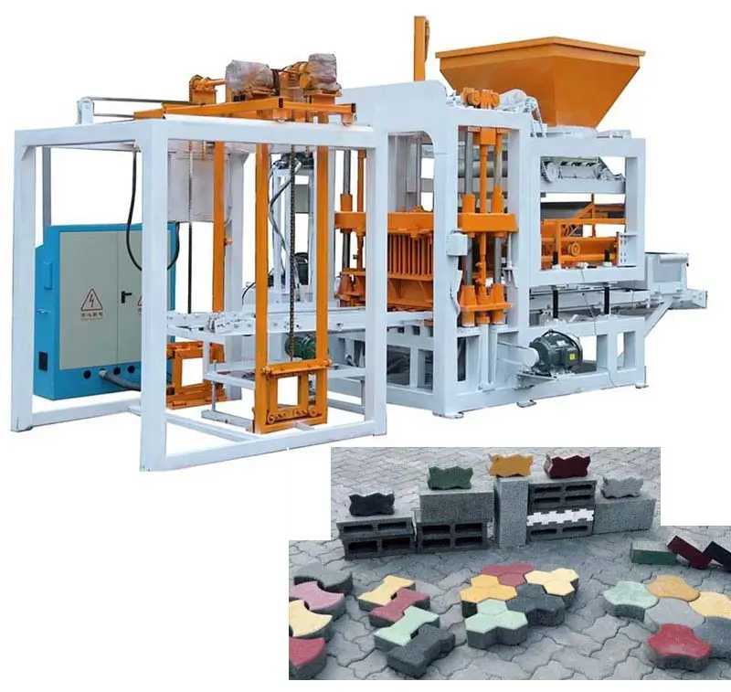 QT4-16 macchina idraulica per la fabbricazione di mattoni blocco di cemento che fa la macchina con il prezzo di fabbrica
