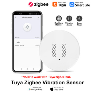 Sensor de movimiento Tuya Zigbee con pantalla OLED alarma de inclinación de vibración alimentado por batería IOS Compatible para uso doméstico o hotelero - Product Image 5