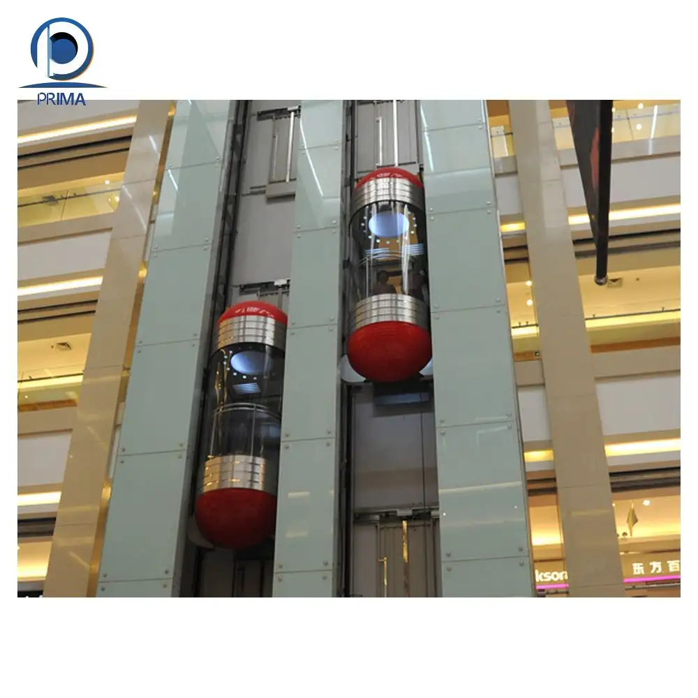 Pengiriman cepat pabrik Foshan lift kaca penumpang vakum pneumatik komersial kualitas tinggi Lift Lift