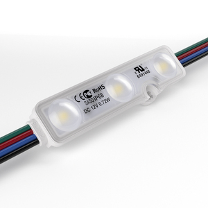Темный свет 5050 RGB ic модуль 0,72 Вт 12 В энергосберегающий светодиод Инжекционный светодиодный модуль smd круглый светодиодный модуль с объективом - Product Image 4