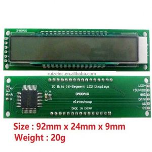 TM1622 Laufwerk DC 5V SPI-Schnitts telle 10-Bit-16-Segment-SPI-LCD-Anzeigemodul - Product Image 6