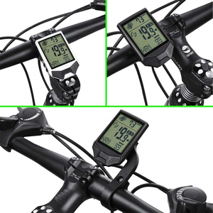 Pantalla grande de 2,5 pulgadas, 2 en 1, velocidad de ciclismo y cadencia, medidor de potencia de ordenador de bicicleta para gimnasio al aire libre, ciclismo - Product Image 4