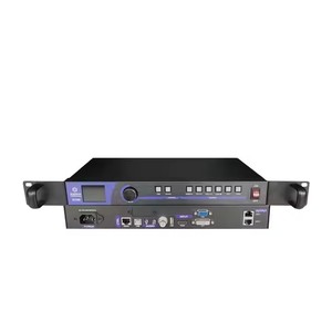 LINSN X100 видеопроцессор DVI VGA CV Вход 11V-220V напряжение переменного тока все в одном светодиодный дисплей контроллер с картой отправки Linsn