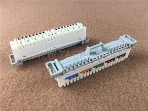 Sample Free Whole Sale <strong>Telecom</strong> Parts Other Telecommunications Products of krones 10 Pair Disconnection Module with Color Label - Product Image 2
