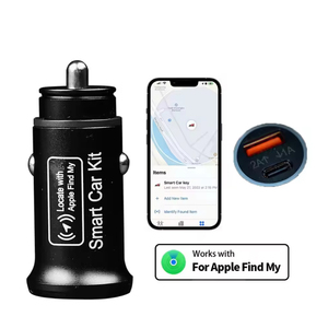 AP200 20W ตัวระบุตำแหน่ง GPS ขนาดเล็กอเนกประสงค์ที่จุดบุหรี่อะแดปเตอร์ USB Type-C ซ่อนอยู่ค้นหาแอปอย่างเป็นทางการของฉัน